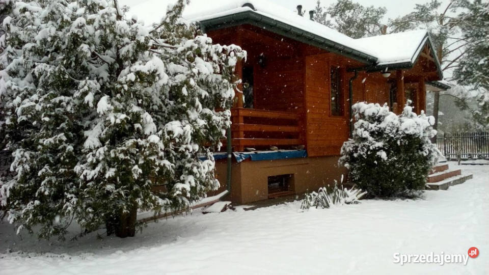 Dom drewniany z działką Kania Polska