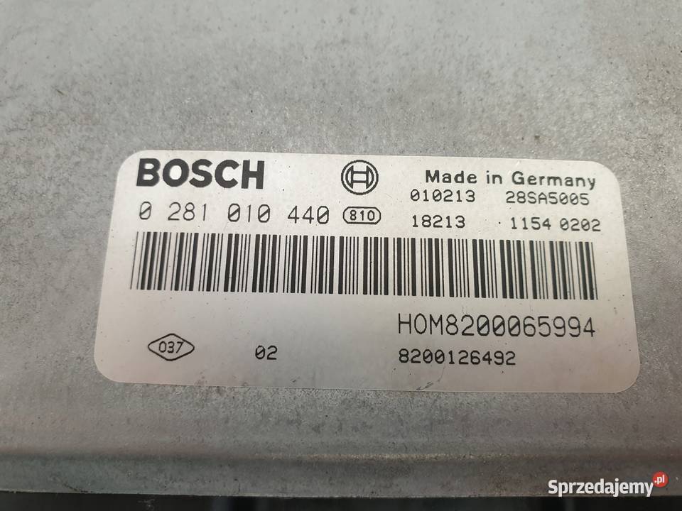 Volvo S40 V40 19 D DCI STEROWNIK SILNIKA Chełm