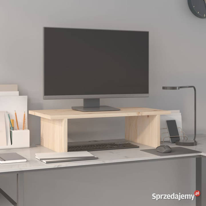 Podstawka na monitor 50x27x15 lite drewno mazowieckie Warszawa
