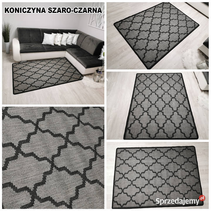 DYWAN SZNURKOWY SIZAL 120X170 KONICZYNA SZARO mazowieckie Warszawa