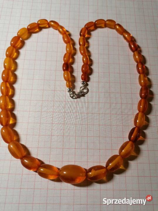 Naszyjnik Bursztyn oliwki Białystok