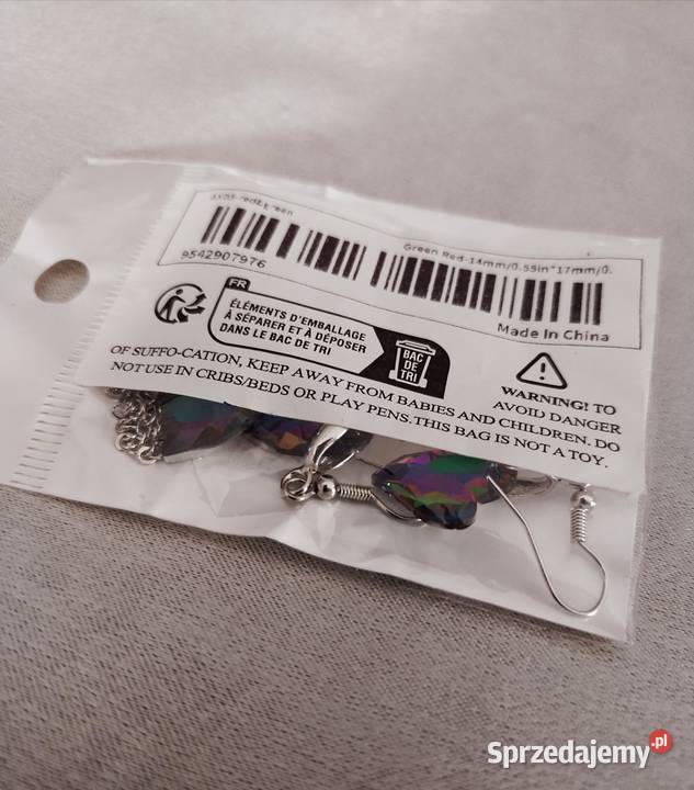 Komplet naszyjnik kolczyki Jaworzno