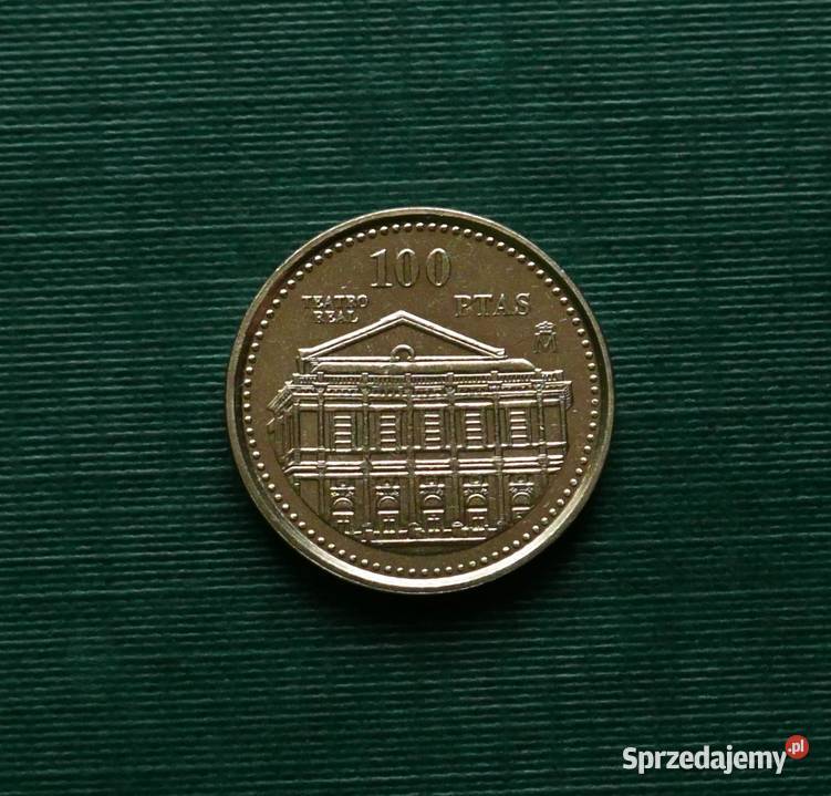 HISZPANIA 100 peset 1997r Teatr Królewski Gliwice