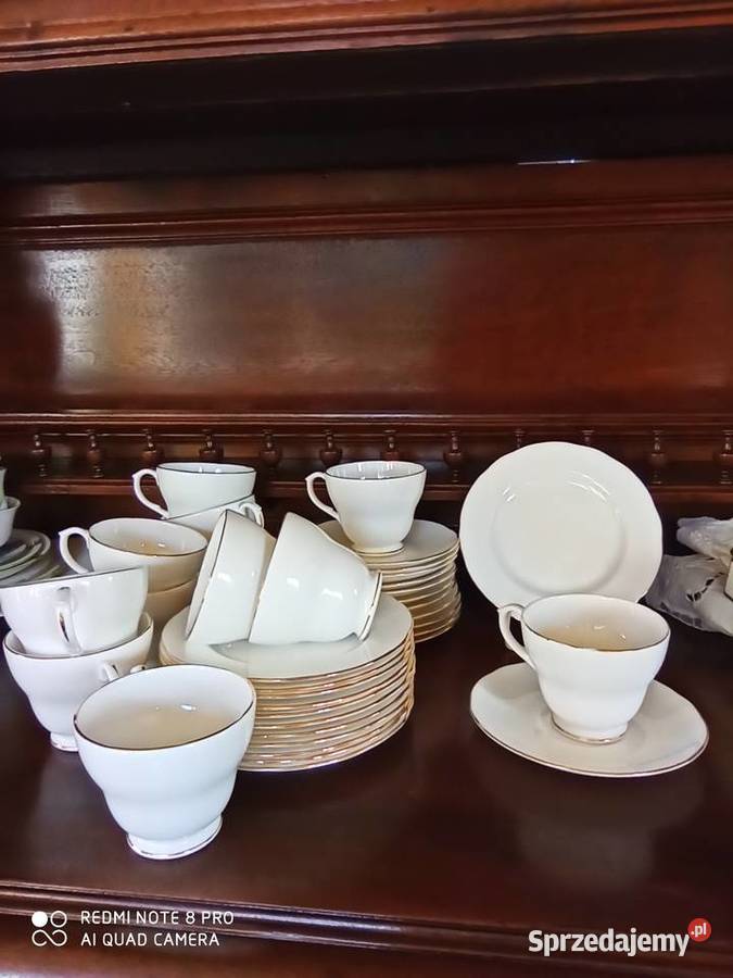 filiżanka z talerzykiem deserowym Duchess Gdańsk