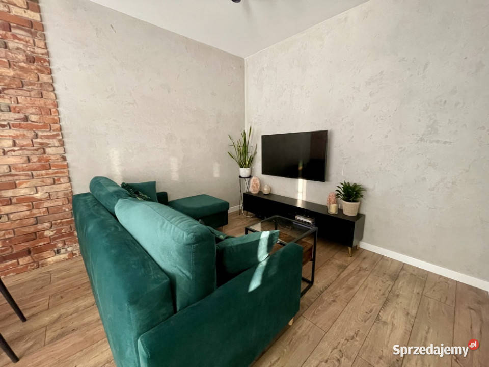 Soft loft z widokiem na panoramę Warszawy Warszawa