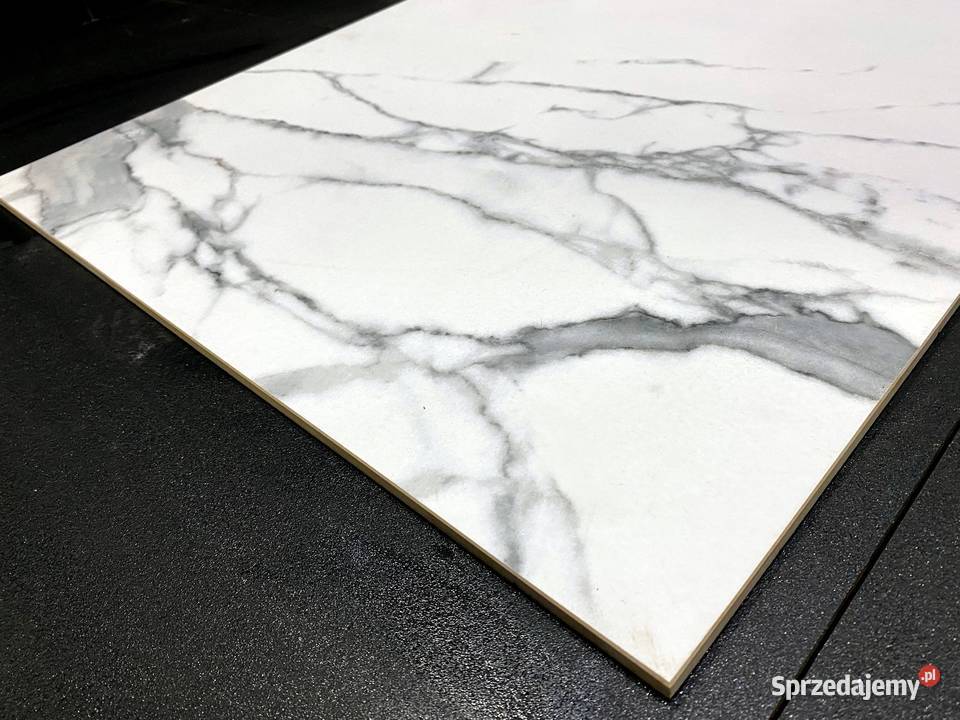 GRES CALACATTA WHITE 60X60 BIAŁY MARMUR Łask