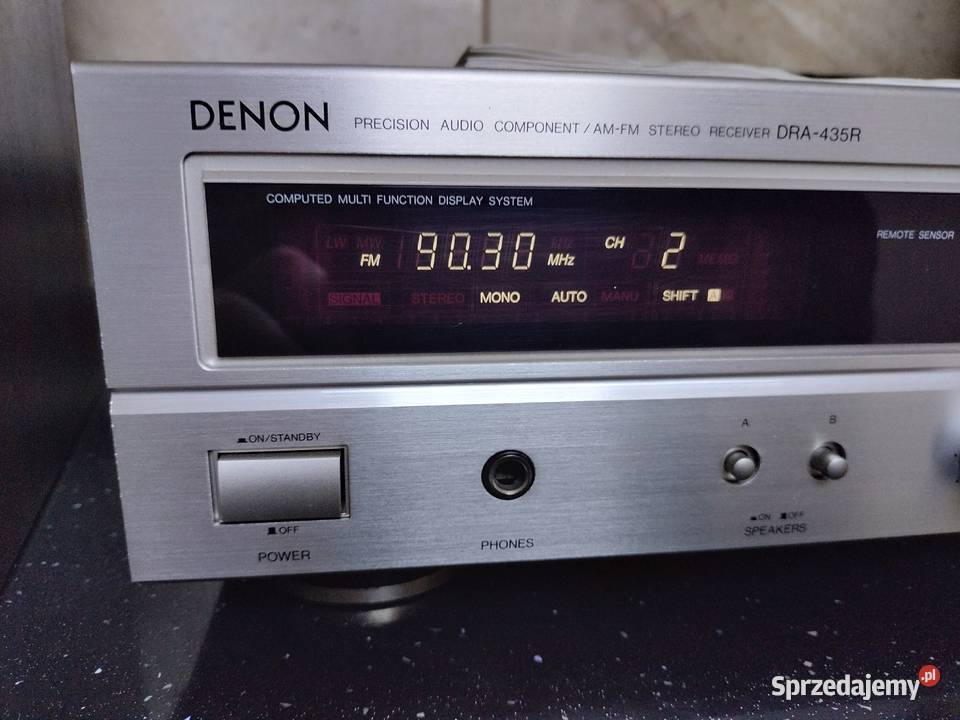 Denon DRA435R pilotkolumny zg25 zachodniopomorskie Rurzyca