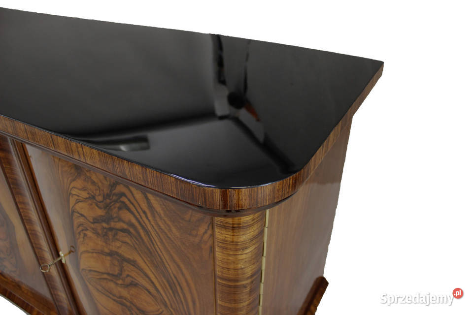 Perfekcyjny bufet Art Deco z czarnym blatem kujawsko-pomorskie Bydgoszcz sprzedam