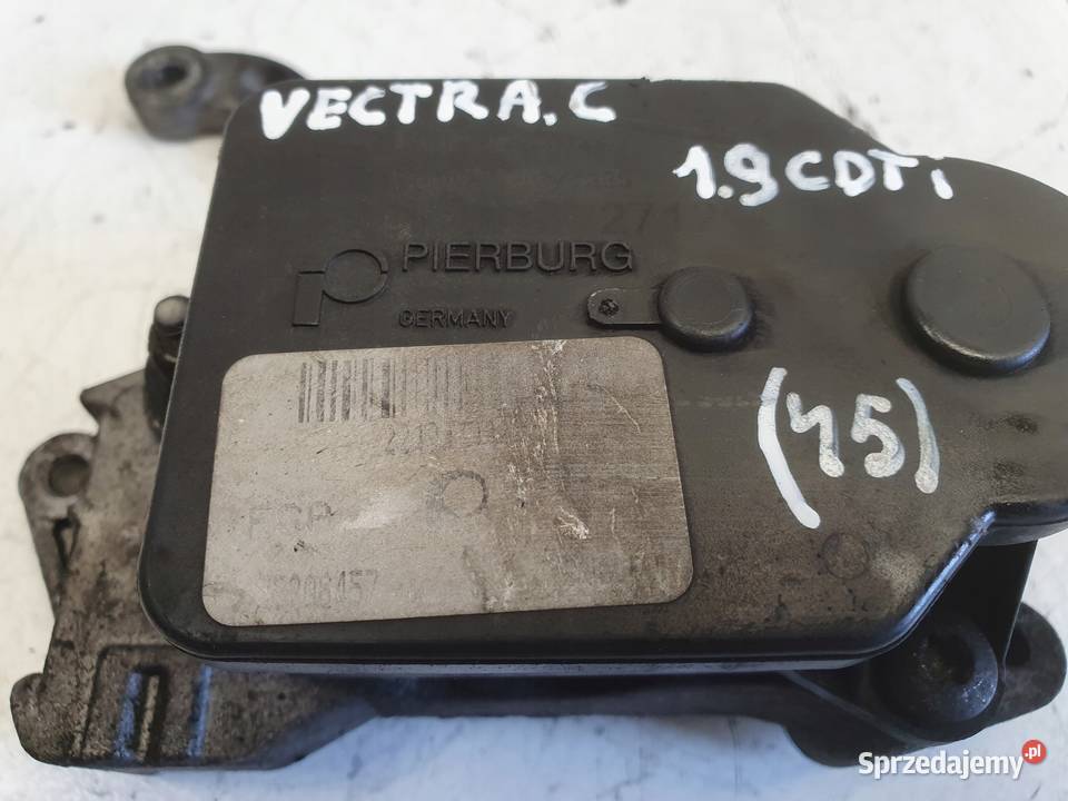 Opel Vectra C 19 CDTI NASTAWNIK KLAP KOLEKTORA Rudka