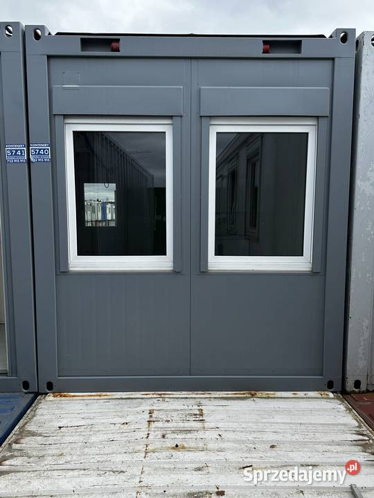 KONTENER BIUROWY CONTAINEX 256 PRZEDSIONEK WC