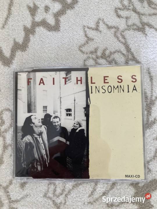 Płyta CD Singiel Faithless Insomnia Lata 90 1 płyta Czerwionka-Leszczyny