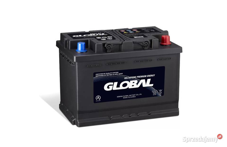 Akumulator Global AGM STARTSTOP 70Ah 760A lubelskie Biała Podlaska