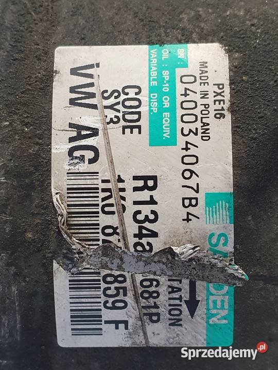 SPRĘŻARKA KLIMATYZACJI VW Passat B6 20 TDI Chełm