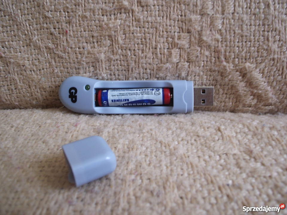 Ładowarka na USB do akumulatorków AAA małe mazowieckie Ostrołęka