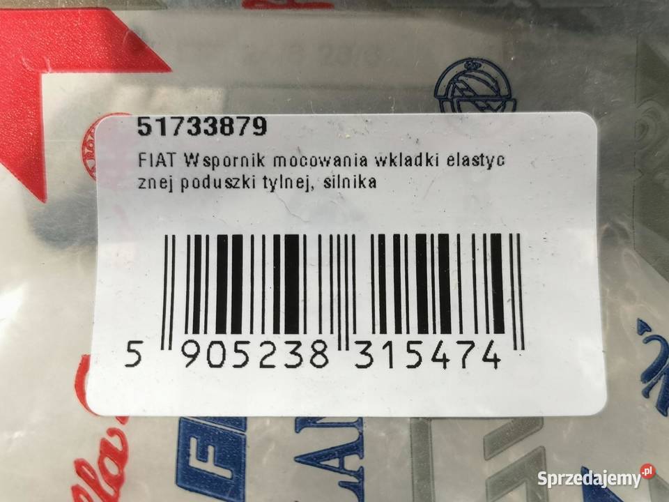 WSPORNIK PODUSZKI SILNIKA FIAT 500 LINEA 12 14