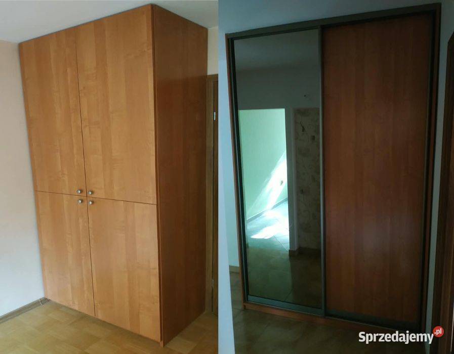 Szafa z drzwiami przesuwnymi lustrem otwieranymi Warszawa