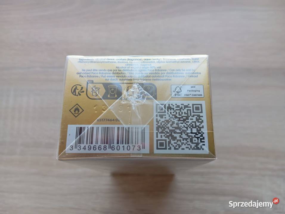 Perfumy męskie Paco Rabanne 1 Million Elixir Kosmetyki i perfumy Białystok
