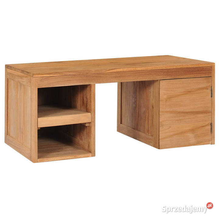 Stolik kawowy 90 x 50 x 40 lite drewno tekowe Warszawa