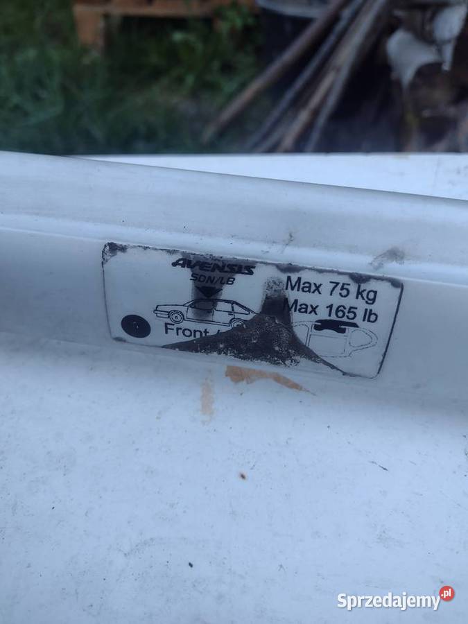 Bagażnik dachowy belki Toyota Avensis T25 Wołomin