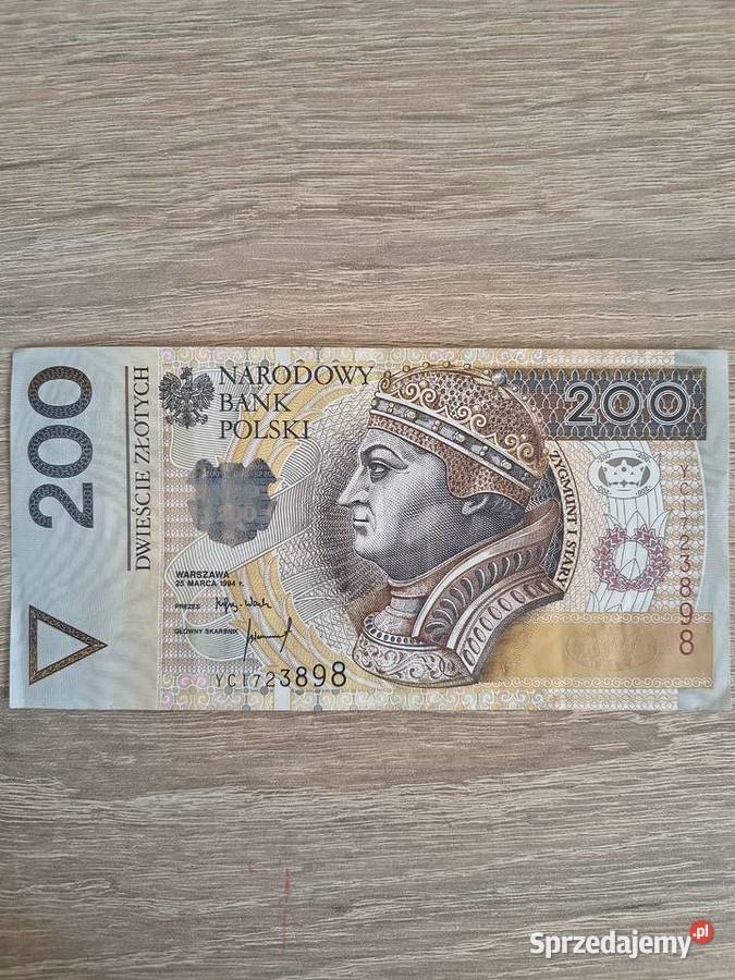 Banknot destrukt dolnośląskie Głogów sprzedam