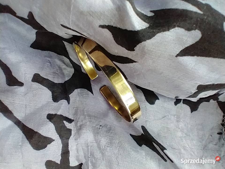 Bransoletka mosiądz metaloplastyka rękodzieło Łódź sprzedam