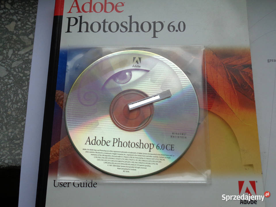 Adobe Photoshop 60 Windows Oprogramowanie Brzeg sprzedam