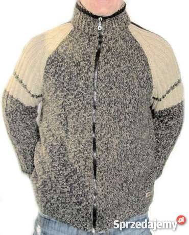 Golf sweter na wycieczki i rower XL Rozpinane  Nysa