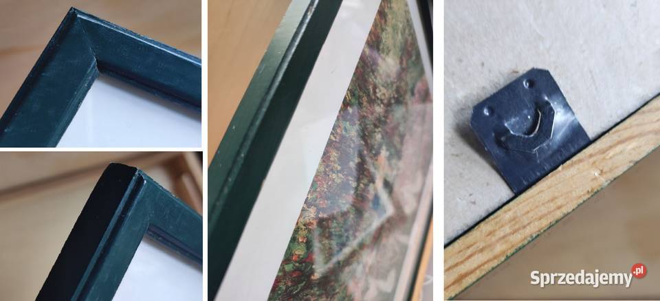 Obraz rysunek widok Monet oprawa rama Ogród Sztuka współczesna świętokrzyskie Kielce