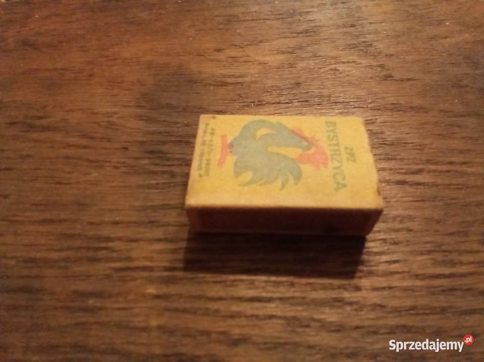 Pudełko zapałkach PRL kogut sprzedam