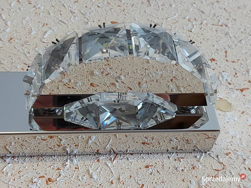 Kinkiet lampa led z kryształkami małopolskie Olkusz