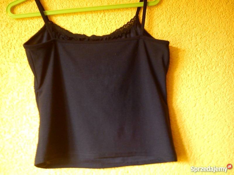 Bluzka czarna do pępka S Jemielno sprzedam