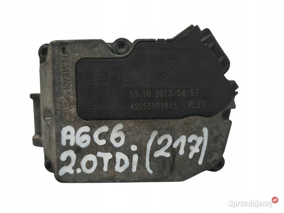 PRZEPUSTNICA Audi A4 B7 A6 C6 20 TDI A2C59511698