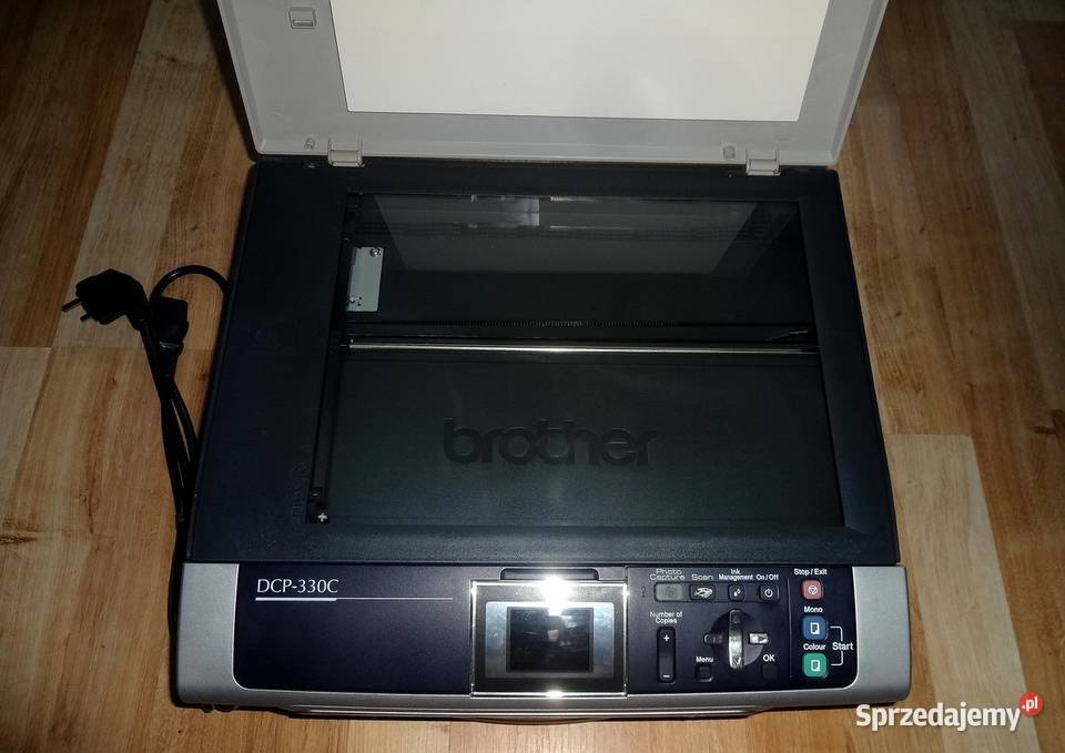 Drukarka BROTHER DCP330C sprawna kolorczarny Drukarki i skanery Szczecin