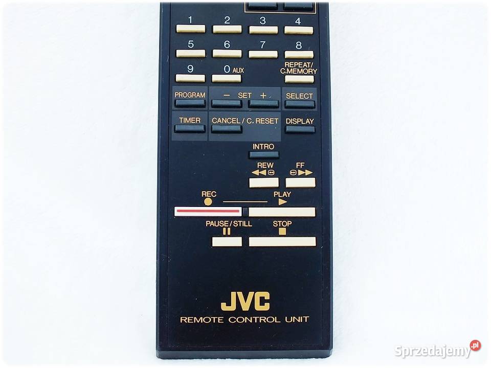 Pilot JVC PQ10544 do starszych TV i magnetowidów