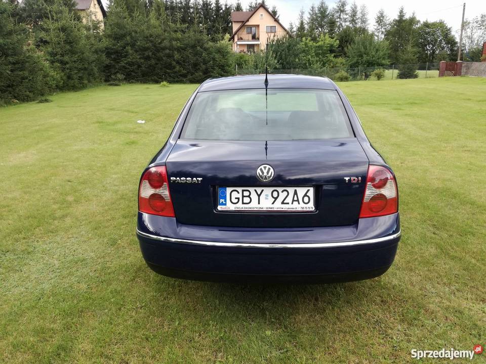 Passat B5 FL Sedan 6biegów 19 TDI 131 Highline klimatyzacja