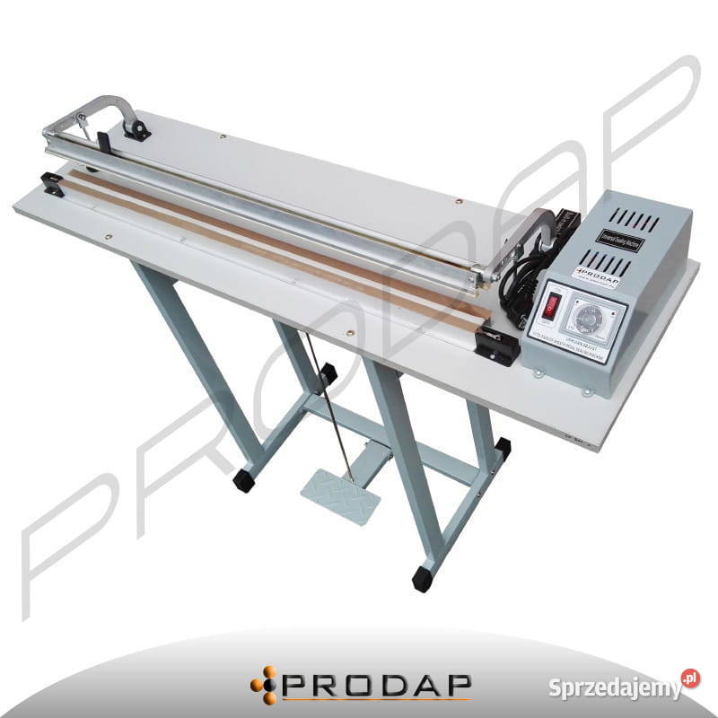 ZGRZEWARKA NOŻNA 1000mm Z NOŻEM DO WORKÓW RĘKAWA Produkcja Częstochowa