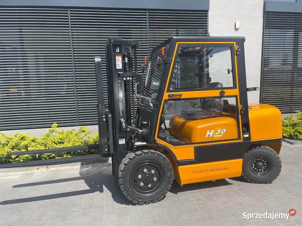 Wózek widłowy nowy 25T kabina triplex diesel Warszawa sprzedam