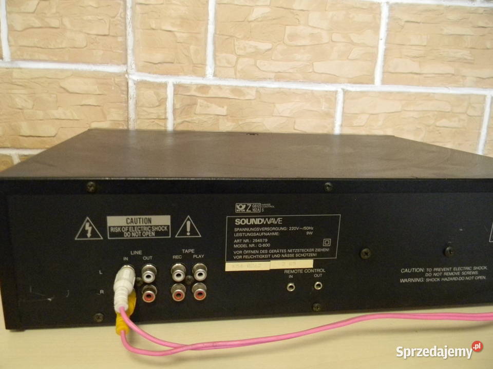 Tanio korektor graficzny z analizatorem widma