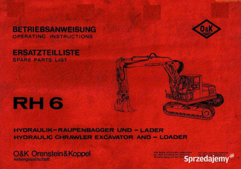 OK Oik Rh6 instrukcja obsługi instrukcja Pozostałe Kielce