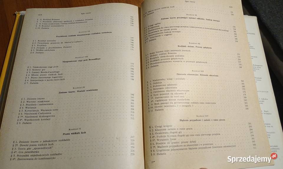 Wstęp do rachunku prawdopodobieństwa 1 William Książki naukowe i popularnonaukowe Gdańsk