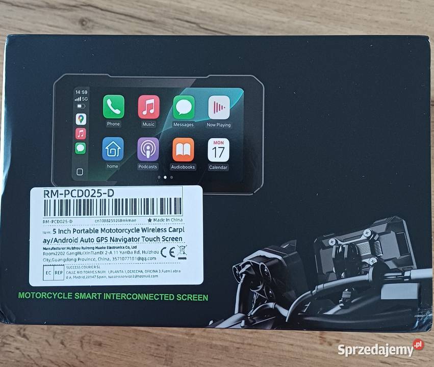 Nawigacja motocyklowa Android Apple CarPlay Piekary Śląskie sprzedam