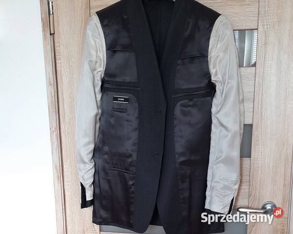 Marynarka wełna na 182 ciemnoszara nowa Warszawa