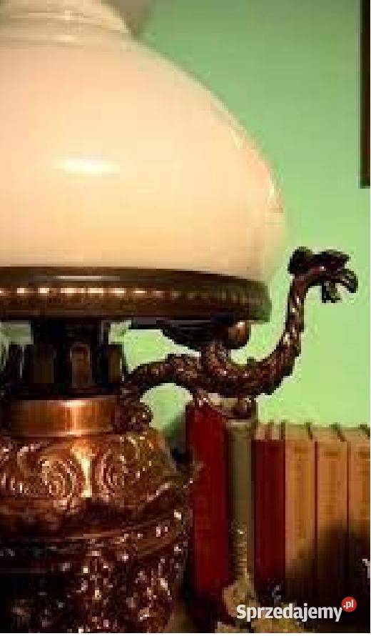 Miedziana lampa ala naftowa styl retro Góra sprzedam