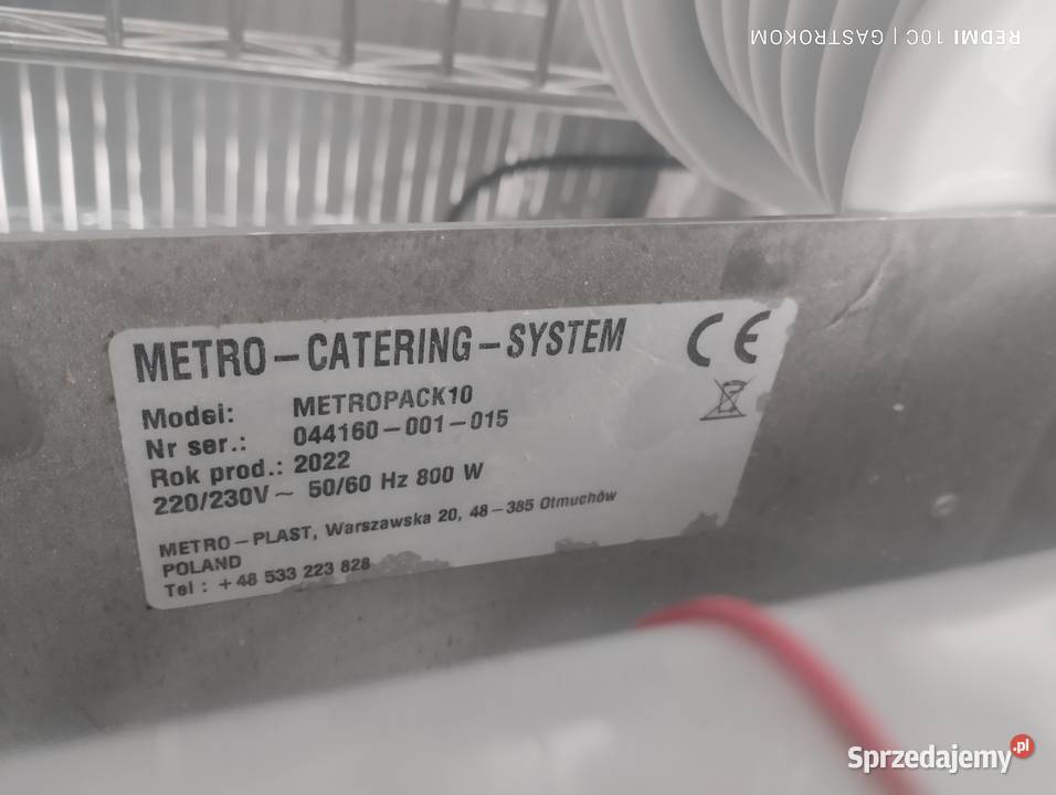 ZGRZEWARKA METROOPACK M10 matryce pojemnik i Wrocław