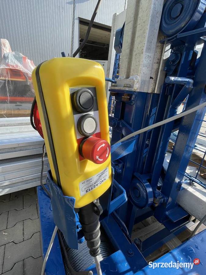 Winda budowlana wyciąg Steinweg Superlift 200 Ślesin