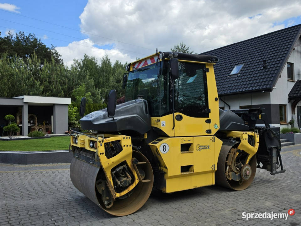 walec Bomag BW 154 AP4i AM rozsiewacz BS150 Skępe