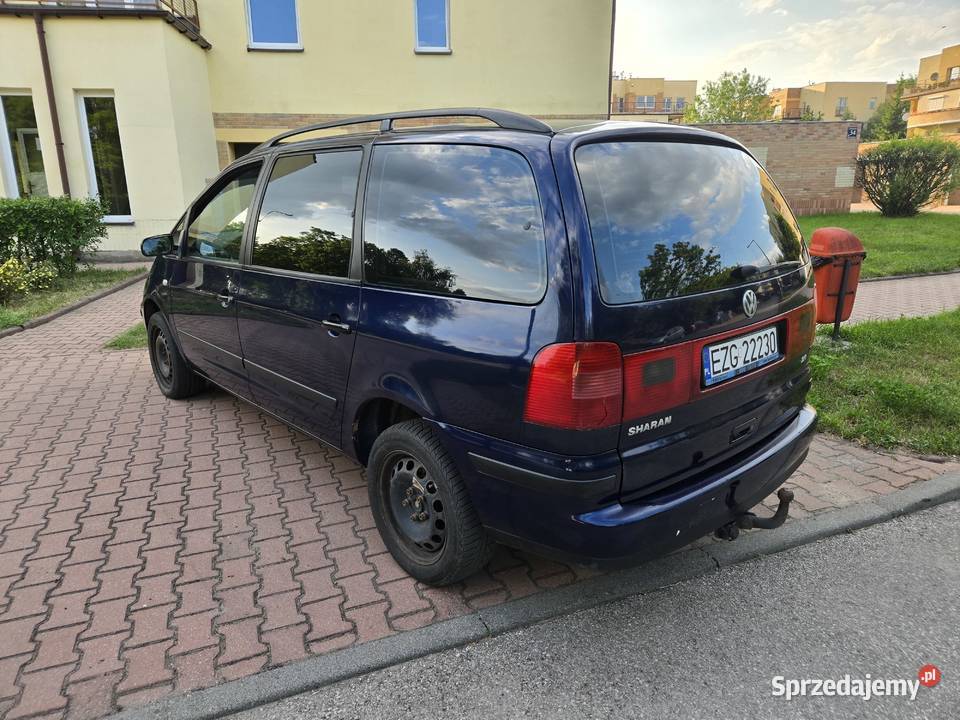 Volkswagen Sharan 20 benzyna z gazem 2003 6 łódzkie