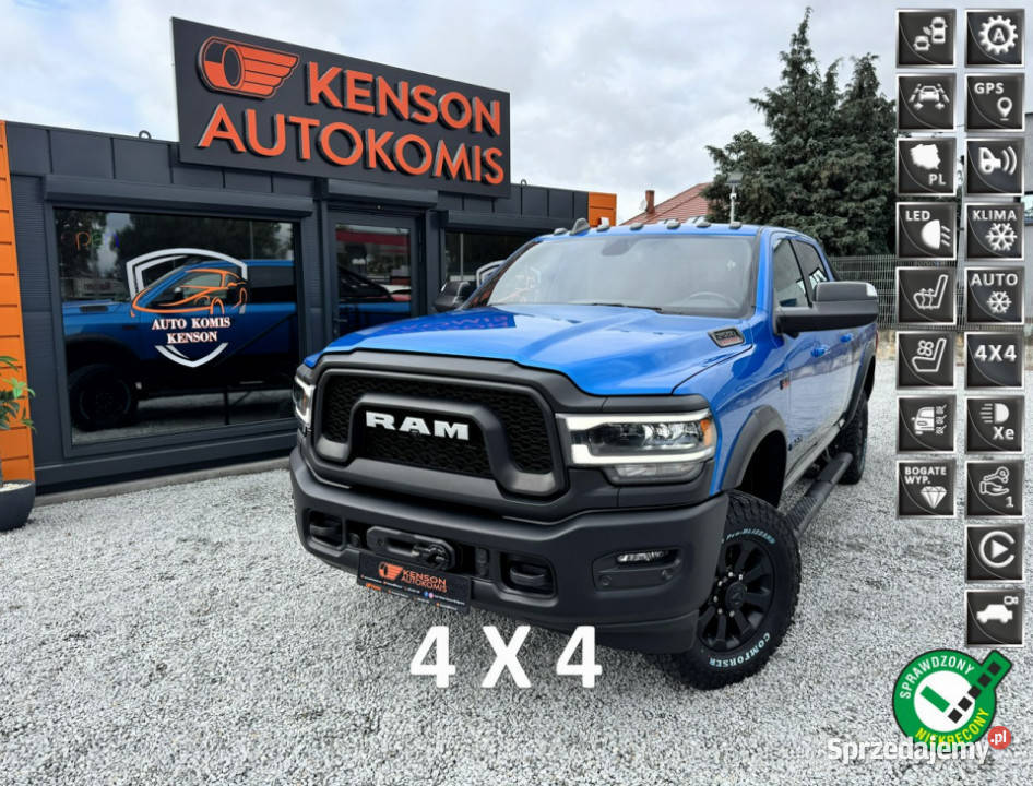 RAM 2500 POWER WAGON Zarejestrowany na KAT B nawigacja