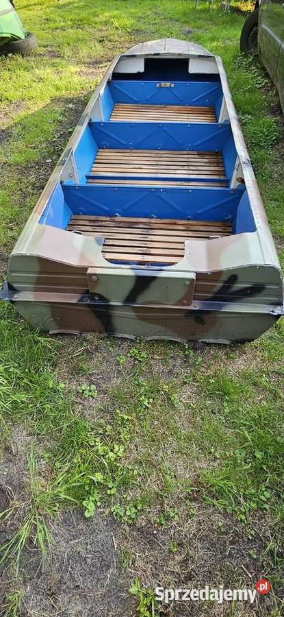 wędkarzaNa rybyProfesjonalAluminiowaŁódź łódka