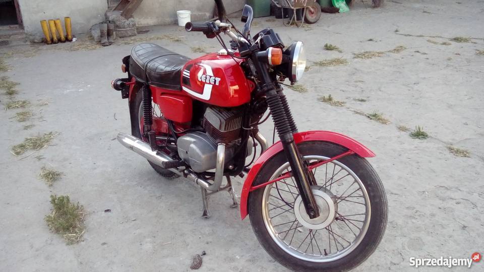 Cz 350 6V 1985 łódzkie Niecenia